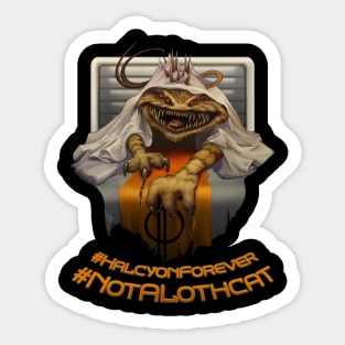 Found: Lost Loth Cat Sticker